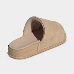 Women's Adidas Originals Adilette Essential Slide Sandals Magic Beige/Magic Beige/Magic Beige - IE9650 250 -Fashion General Store IE9650 250 P4