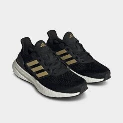 Women's Adidas Pureboost 23 Running Shoes Black/Gold Metallic/Carbon - IF2391 001 -Fashion General Store IF2391 001 P2