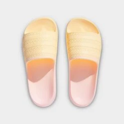 Women's Adidas Originals Adilette Ayoon Slide Sandals Acid Orange/Clear Pink/Acid Orange - IF7629 826 -Fashion General Store IF7629 826 P5