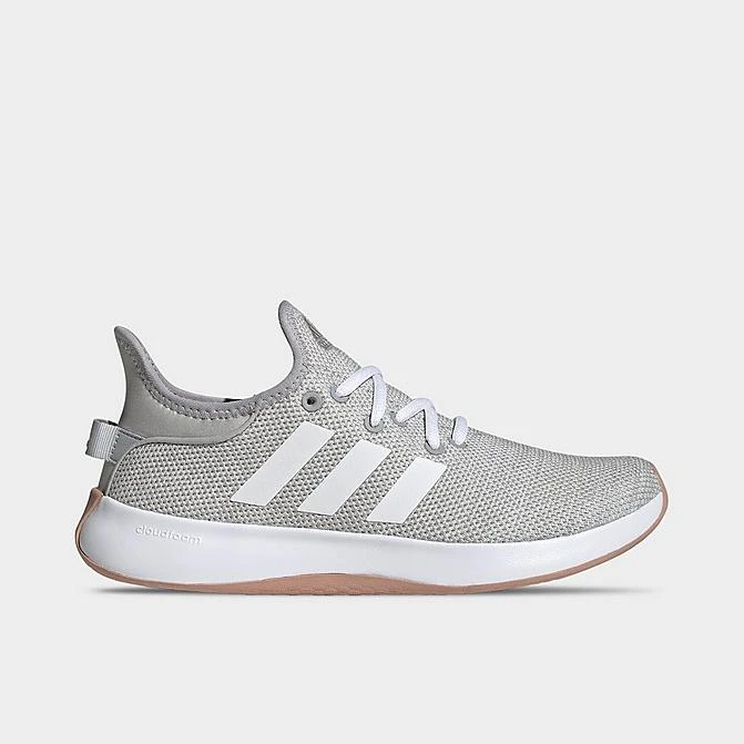 Women's Adidas Cloudfoam Pure SPW Casual Shoes Grey/White/Silver Metallic - IG7379 033 3 Women's Adidas Cloudfoam Pure SPW Casual Shoes Grey/White/Silver Metallic - IG7379 033
