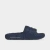 Adidas Originals Adilette 22 Slide Sandals Dark Blue/White/Dark Blue - IG7497 415 -Fashion General Store IG7497 415 P1