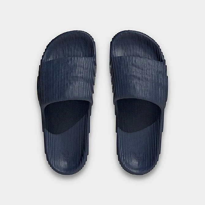 Adidas Originals Adilette 22 Slide Sandals Dark Blue/White/Dark Blue - IG7497 415 7 Adidas Originals Adilette 22 Slide Sandals Dark Blue/White/Dark Blue - IG7497 415 - Image 5