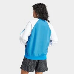 Women's Adidas Adicolor Classics Oversized Superstar Track Top Jacket Bluebird - II0718 430 -Fashion General Store II0718 430 M3