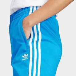 Women's Adidas Originals Adicolor Classics Superstar Cuffed Track Pants Bluebird - II0753 430 -Fashion General Store II0753 430 M4
