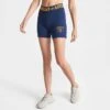 Women's Adidas Varsity Booty Shorts Navy/Gold - IL2421 415 -Fashion General Store IL2421 415 M1