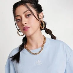 Women's Adidas Originals Adicolor Essentials T-Shirt Blue Dawn - IL9624 450 -Fashion General Store IL9624 450 M5