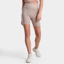 Women's Adidas Originals Adicolor Essentials Biker Short Leggings Chalky Brown - IQ3406 236