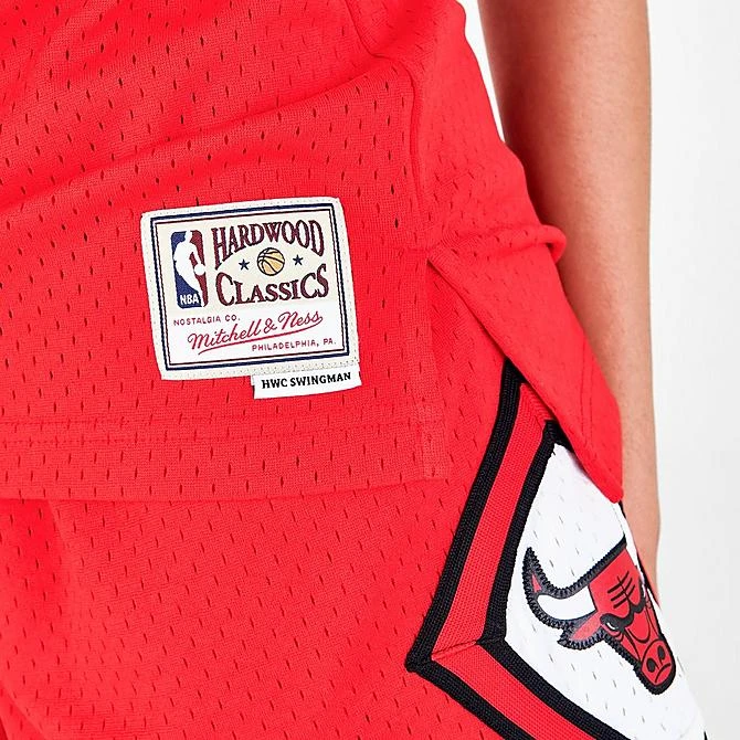 Women's Mitchell & Ness Chicago Bulls NBA Scottie Pippen Hardwood Classics 1997-98 Swingman Jersey Red - JEL18120 RED 8 Women's Mitchell & Ness Chicago Bulls NBA Scottie Pippen Hardwood Classics 1997-98 Swingman Jersey Red - JEL18120 RED - Image 6