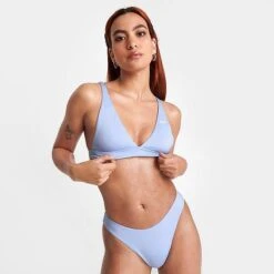 Women's Nike Swim Essential Strappy Bikini Bra Top Cobalt Bliss - NESSC236 451 -Fashion General Store NESSC236 451 M3