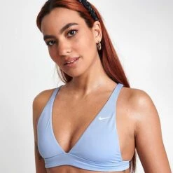 Women's Nike Swim Essential Strappy Bikini Bra Top Cobalt Bliss - NESSC236 451 -Fashion General Store NESSC236 451 M5