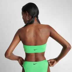 Women's Nike Swim Bandeau Bikini Top Electric Algae - NESSD294 380 11 Women's Nike Swim Bandeau Bikini Top Electric Algae - NESSD294 380 -Fashion General Store NESSD294 380 M4