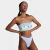 Women's Nike Swim Bandeau Bikini Top Cobalt Bliss - NESSD294 451 -Fashion General Store NESSD294 451 M1