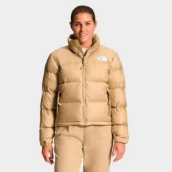 Women's The North Face 1996 Retro Nuptse Jacket Khaki Stone - NF0A3XEO 260
