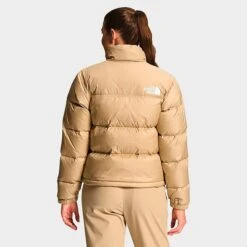 Women's The North Face 1996 Retro Nuptse Jacket Khaki Stone - NF0A3XEO 260 -Fashion General Store NF0A3XEO 260 M3