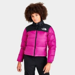 Women's The North Face 1996 Retro Nuptse Jacket Fuschia - NF0A3XEO 651
