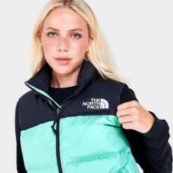 Women's The North Face 1996 Retro Nuptse Vest Wasabi - NF0A3XEP 314 -Fashion General Store NF0A3XEP 314 M5