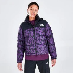 Women's The North Face 1996 Retro Nuptse Printed Jacket Gravity Purple Leopard Print - NF0A5IXK 501 10 Women's The North Face 1996 Retro Nuptse Printed Jacket Gravity Purple Leopard Print - NF0A5IXK 501 -Fashion General Store NF0A5IXK 501 M3