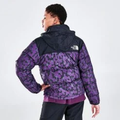 Women's The North Face 1996 Retro Nuptse Printed Jacket Gravity Purple Leopard Print - NF0A5IXK 501 11 Women's The North Face 1996 Retro Nuptse Printed Jacket Gravity Purple Leopard Print - NF0A5IXK 501 -Fashion General Store NF0A5IXK 501 M4