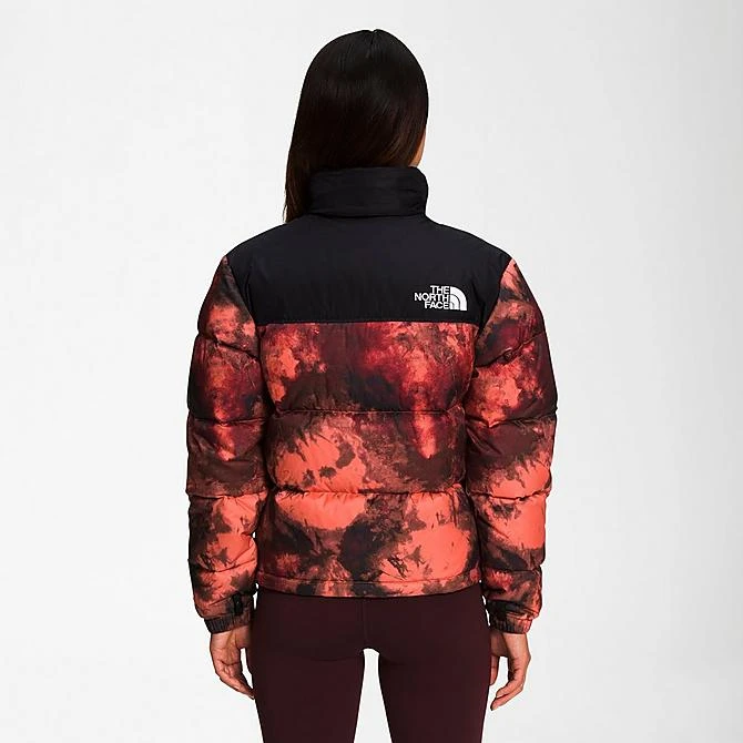 Women's The North Face 1996 Retro Nuptse Printed Jacket Coral Sunrise Ice Dye Print - NF0A5IXK 660 4 Women's The North Face 1996 Retro Nuptse Printed Jacket Coral Sunrise Ice Dye Print - NF0A5IXK 660 - Image 2
