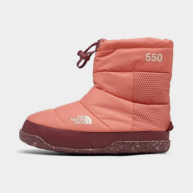 Women’s The North Face Nuptse Après Booties Coral Sunrise/Wild Ginger - NF0A5LWC 660 3 Women’s The North Face Nuptse Après Booties Coral Sunrise/Wild Ginger - NF0A5LWC 660