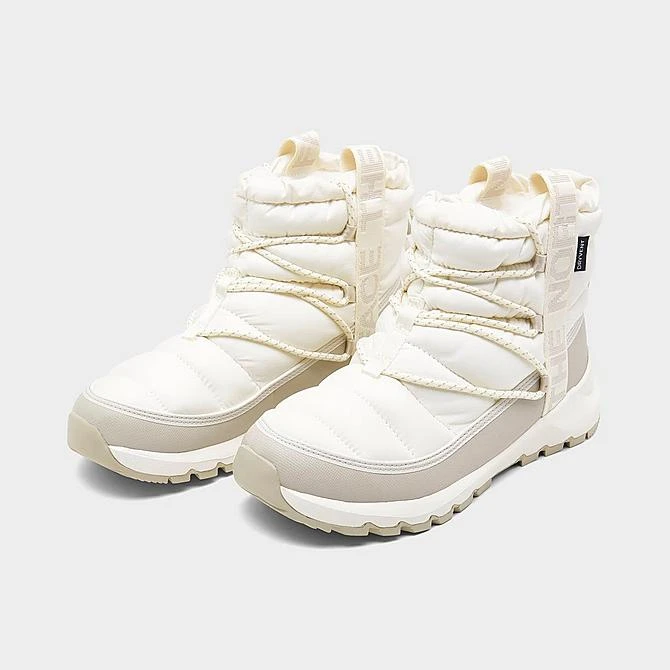 Women's The North Face Thermoball Lace-Up Boots Gardenia White/Silver Grey - NF0A5LWD 100 4 Women's The North Face Thermoball Lace-Up Boots Gardenia White/Silver Grey - NF0A5LWD 100 - Image 2