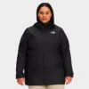 Women's The North Face Antora Parka Jacket (Plus Size) TNF Black - NF0A7QJO 001 -Fashion General Store NF0A7QJO 001 M1