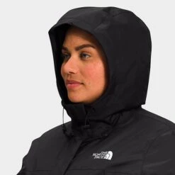 Women's The North Face Antora Parka Jacket (Plus Size) TNF Black - NF0A7QJO 001 -Fashion General Store NF0A7QJO 001 M4