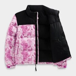 Women's The North Face 1996 Retro Nuptse Jacket (Plus Size) Purple Cactus Flower Tonal Dye Print - NF0A7QLW 520 -Fashion General Store NF0A7QLW 520 M6