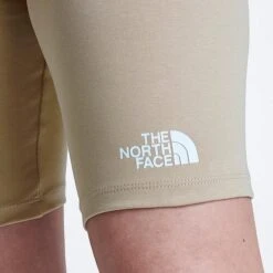 Women's The North Face Logo Biker Shorts Flax - NF0A7SU3 251 -Fashion General Store NF0A7SU3 251 M6