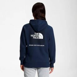 Women's The North Face Box NSE Pullover Hoodie Summit Navy/Summit Navy - NF0A7UON 410 -Fashion General Store NF0A7UON 410 M2