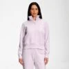 Women's The North Face Standard Quarter-Zip Fleece Top Lavender Fog/TNF White - NF0A7UP2 530 2 Women's The North Face Standard Quarter-Zip Fleece Top Lavender Fog/TNF White - NF0A7UP2 530 -Fashion General Store NF0A7UP2 530 M1