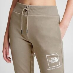Women's The North Face Box NSE Jogger Pants Flax - NF0A84ZN 251 -Fashion General Store NF0A84ZN 251 M5