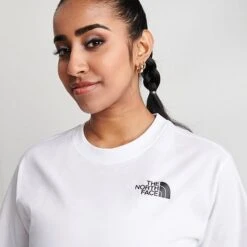 Women's The North Face Half Dome Box Rotate T-Shirt White/Multi - NF0A858L 100 -Fashion General Store NF0A858L 100 M5