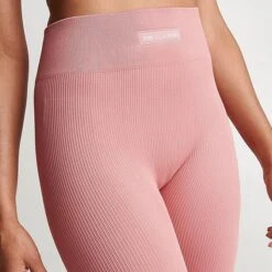 Women's Pink Soda Sport Tone Rib Seamless Tights Ash Rose - PSW11370 310 12 Women's Pink Soda Sport Tone Rib Seamless Tights Ash Rose - PSW11370 310 -Fashion General Store PSW11370 310 M5