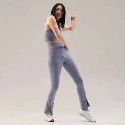 Women's Pink Soda Sport Cross Crop Top Dusty Rose - PSW11649 110 -Fashion General Store PSW11649 110 M3