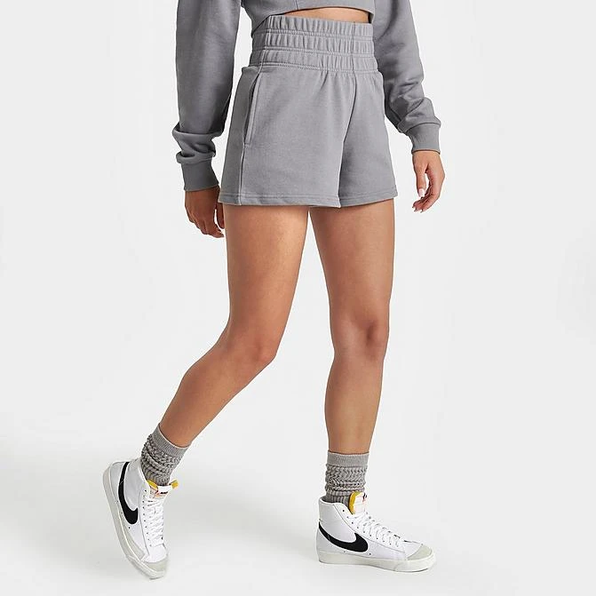 Women's Pink Soda Sport Willow Ruched Shorts Dusty Rose - PSW11655 040 3 Women's Pink Soda Sport Willow Ruched Shorts Dusty Rose - PSW11655 040