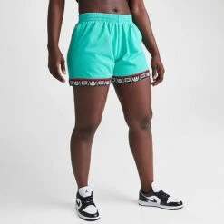 Women's Mitchell & Ness Vancouver Grizzlies 1995-96 Swingman Shorts Teal Blue - REL18067 BLU 10 Women's Mitchell & Ness Vancouver Grizzlies 1995-96 Swingman Shorts Teal Blue - REL18067 BLU -Fashion General Store REL18067 BLU M3