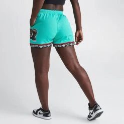 Women's Mitchell & Ness Vancouver Grizzlies 1995-96 Swingman Shorts Teal Blue - REL18067 BLU 11 Women's Mitchell & Ness Vancouver Grizzlies 1995-96 Swingman Shorts Teal Blue - REL18067 BLU -Fashion General Store REL18067 BLU M4