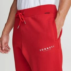 Sonneti London Jogger Pants Red - SMN12523 330 -Fashion General Store SMN12523 330 M5
