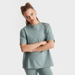 Women's Supply & Demand Moonstone BF T-Shirt Chinois Green - SUW16469 610