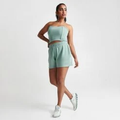 Women's Supply & Demand Fleece Shorts Chinois Green - SUW16470 610 -Fashion General Store SUW16470 610 M3