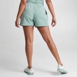 Women's Supply & Demand Fleece Shorts Chinois Green - SUW16470 610 -Fashion General Store SUW16470 610 M4