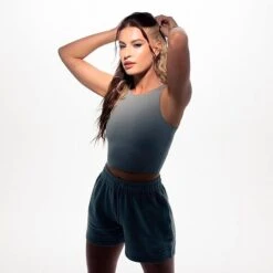 Pink Soda Sport Women's FLETCHER X Supply & Demand Seamless Tank Top Chinois Green - SUW16536 610