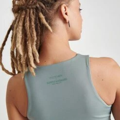 Pink Soda Sport Women's FLETCHER X Supply & Demand Seamless Tank Top Chinois Green - SUW16536 610 13 Pink Soda Sport Women's FLETCHER X Supply & Demand Seamless Tank Top Chinois Green - SUW16536 610 -Fashion General Store SUW16536 610 M6