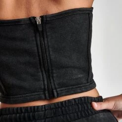 Women's FLETCHER X Supply & Demand Corset Top Acid Black - SUW16537 090 -Fashion General Store SUW16537 090 M6