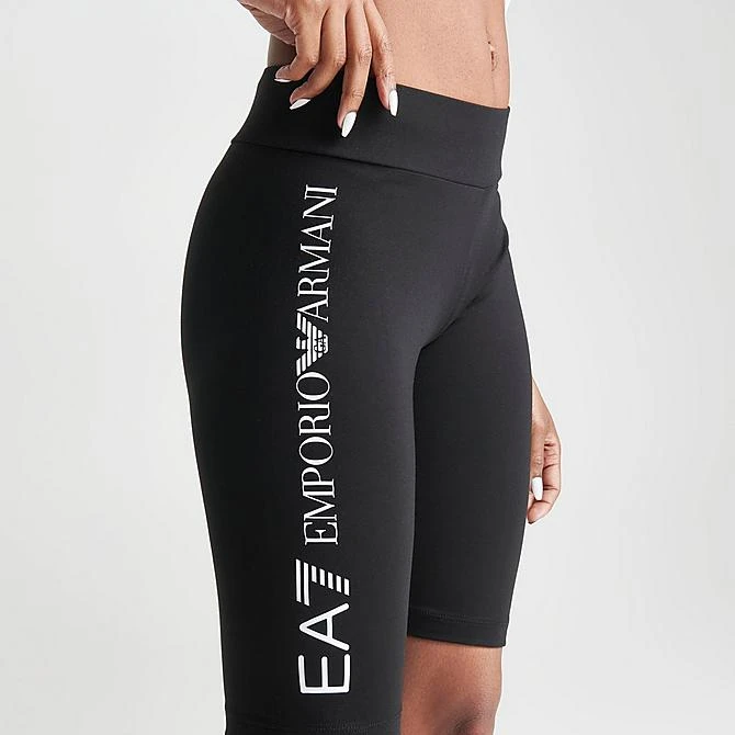 Women's Emporio Armani EA7 Biker Shorts Black - TJ01Z120 001 7 Women's Emporio Armani EA7 Biker Shorts Black - TJ01Z120 001 - Image 5