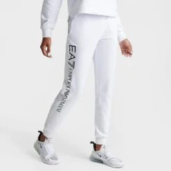 Women's Emporio Armani EA7 Jogger Pants White - TJCQZ002 100