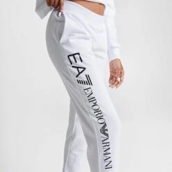 Women's Emporio Armani EA7 Jogger Pants White - TJCQZ002 100 12 Women's Emporio Armani EA7 Jogger Pants White - TJCQZ002 100 -Fashion General Store TJCQZ002 100 M5