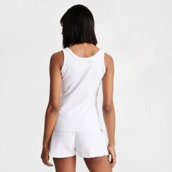 Women's Emporio Armani EA7 Tank Top White - TJFKZ011 104 10 Women's Emporio Armani EA7 Tank Top White - TJFKZ011 104 -Fashion General Store TJFKZ011 104 M4