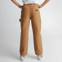 Women's Vans Ground Work Pants Tobacco Brown - VN0A5JHJ TBN -Fashion General Store VN0A5JHJ TBN M4